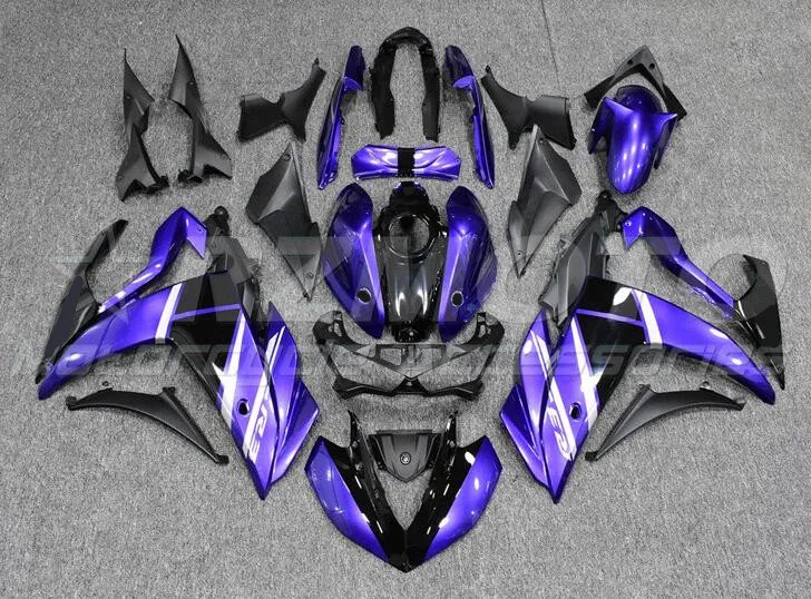 

High Quality New ABS Fairings Kit Fit for YAMAHA YZF- R3 R25 2015 2016 2017 2018 15 16 17 18 Bodywork set Purple