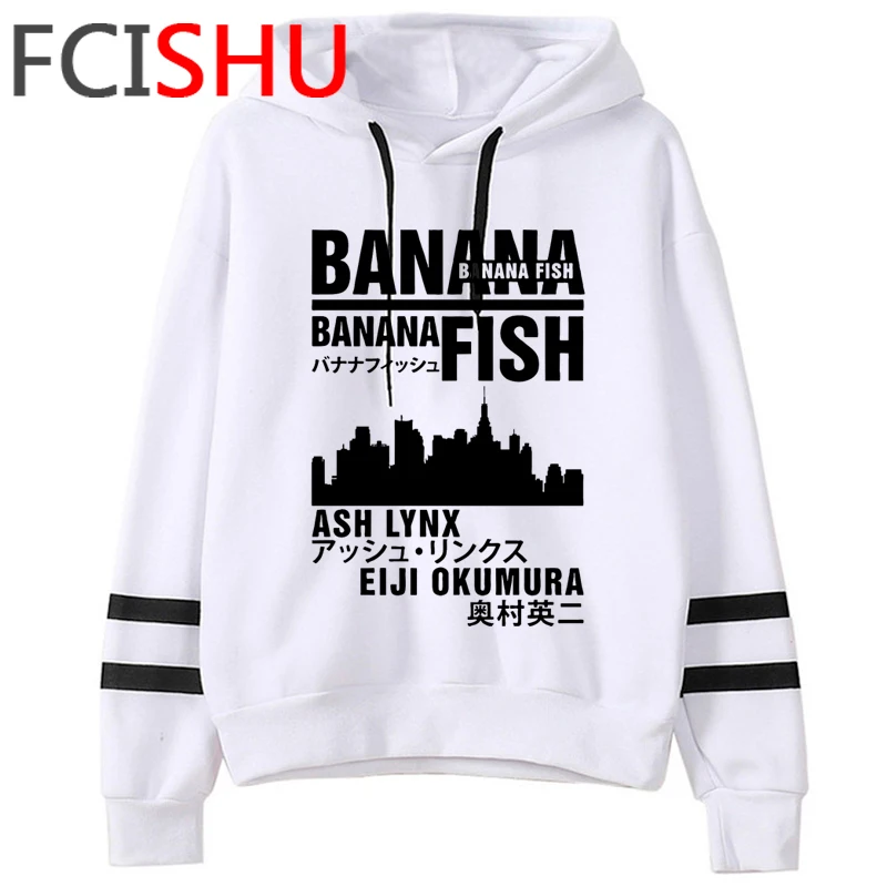 

banana fish 2 hoodies male 2021 harajuku printed male pullover printed hip hop