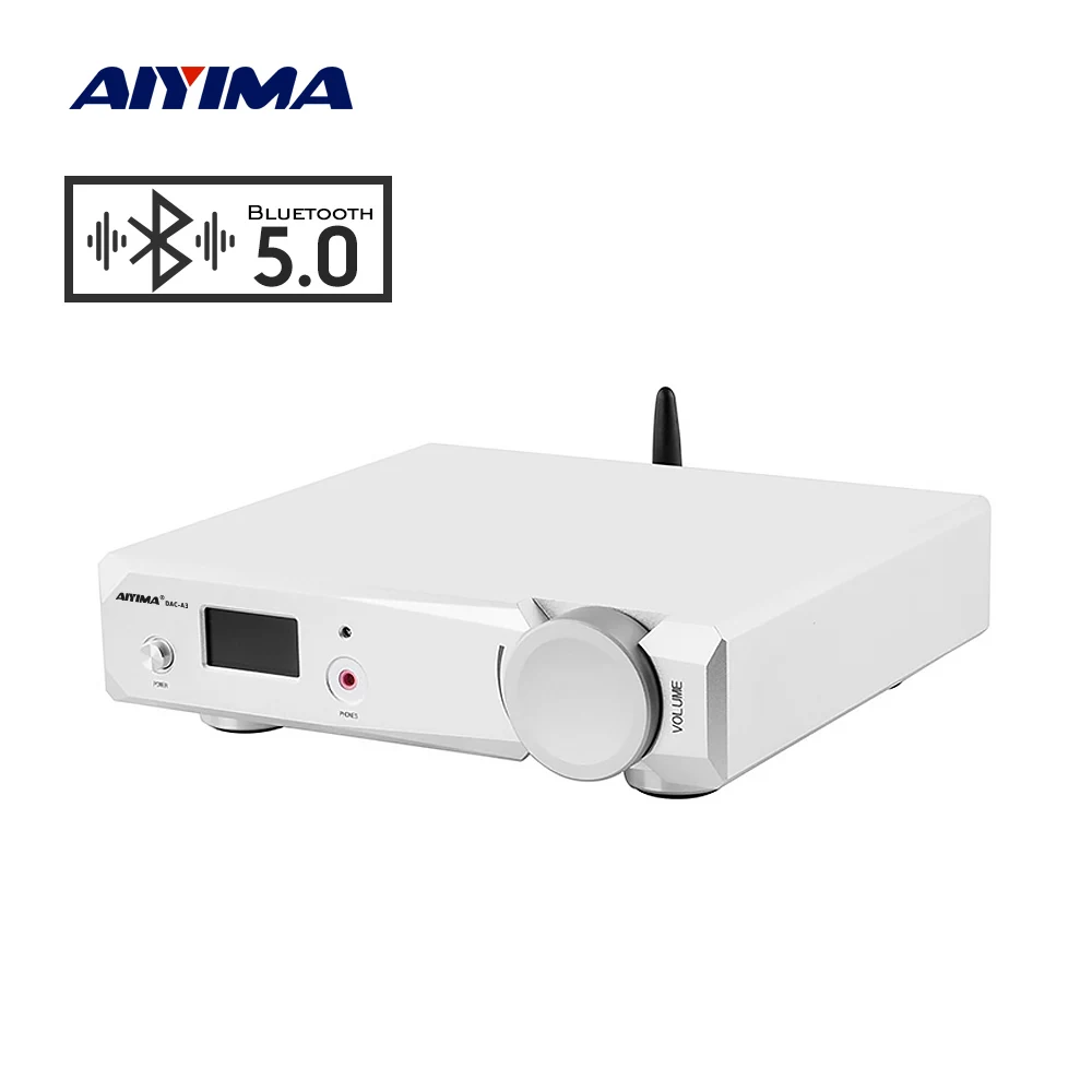 AIYIMA ES9038 аудио декодер усилитель наушников DAC 16 бит XMOS XU208 USB DSD коаксиальный