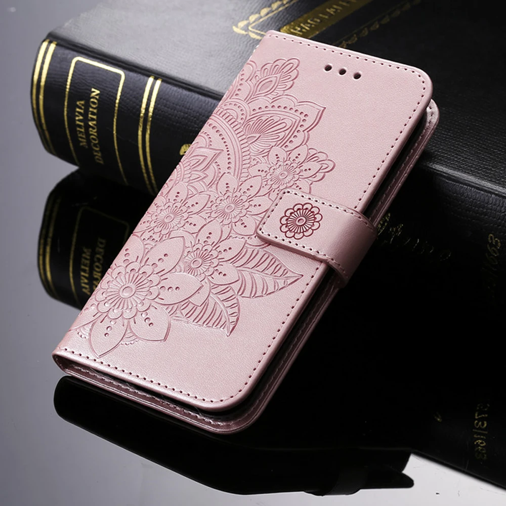 

Poco M4 Pro 5G Flip Case Luxury 3D Emboss Floral Card Slot Funda for Xiaomi Pocophone M4 Pro Leather Wallet Case Poco M4Pro Etui