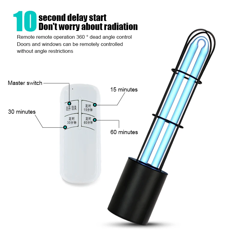 32 Вт ультрафиолетовая бактерицидная кварцевая лампа ультрафиолетовый