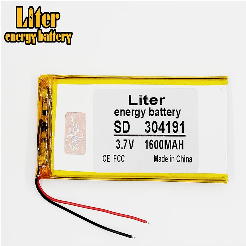 304191P 3.7V KEBE 1600MAH LI- ION POLYMER battery for china clone S6 S9600 MTK phone | Электроника