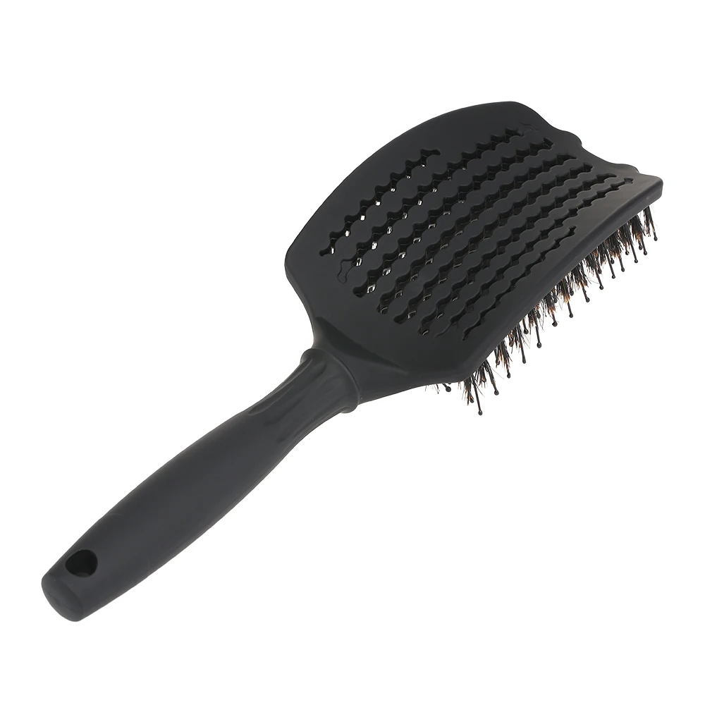 Новая женская щетка для высушивания волос распутывания с волнистыми рядами