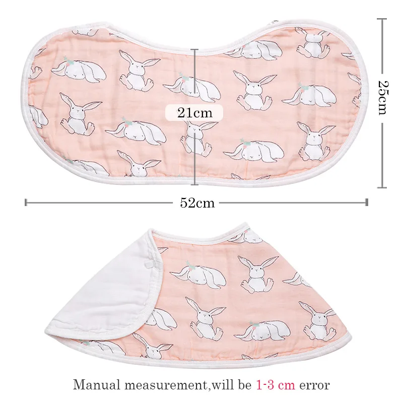 Baby Feeding Burp Cloths Bamboo Cotton Bibs Fashionable Breastplate Anti Drooling Saliva Towel Scarf Cute Accessories | Детская одежда