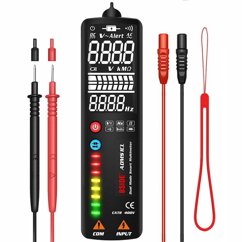 

Dual Mode Intelligent Multimeter Electric Pen Full-automatic Tester Universal Meter Portable Wall Breakpoint Measurement