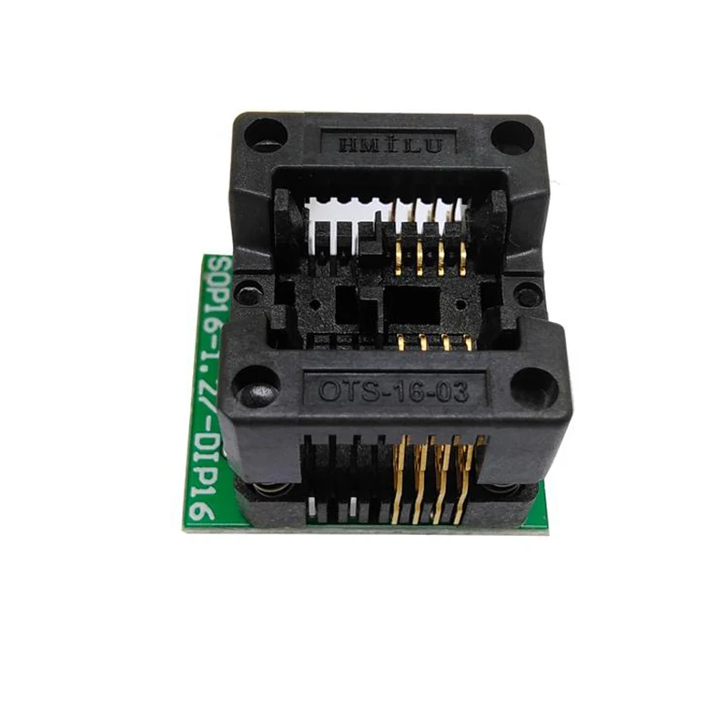 SOP8 SOIC8 SO8 DIP8 программируемый адаптер шаг 1 27 мм IC ширина корпуса 3 9 150mil RT809H/CH341A