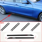 Аппликация для боковой двери из углеродного волокна для Mercedes benz AMG W204 W203 W212 W211 W124 W210 GLC GLE E CLA GLA W205 W211 W213, 2 шт.