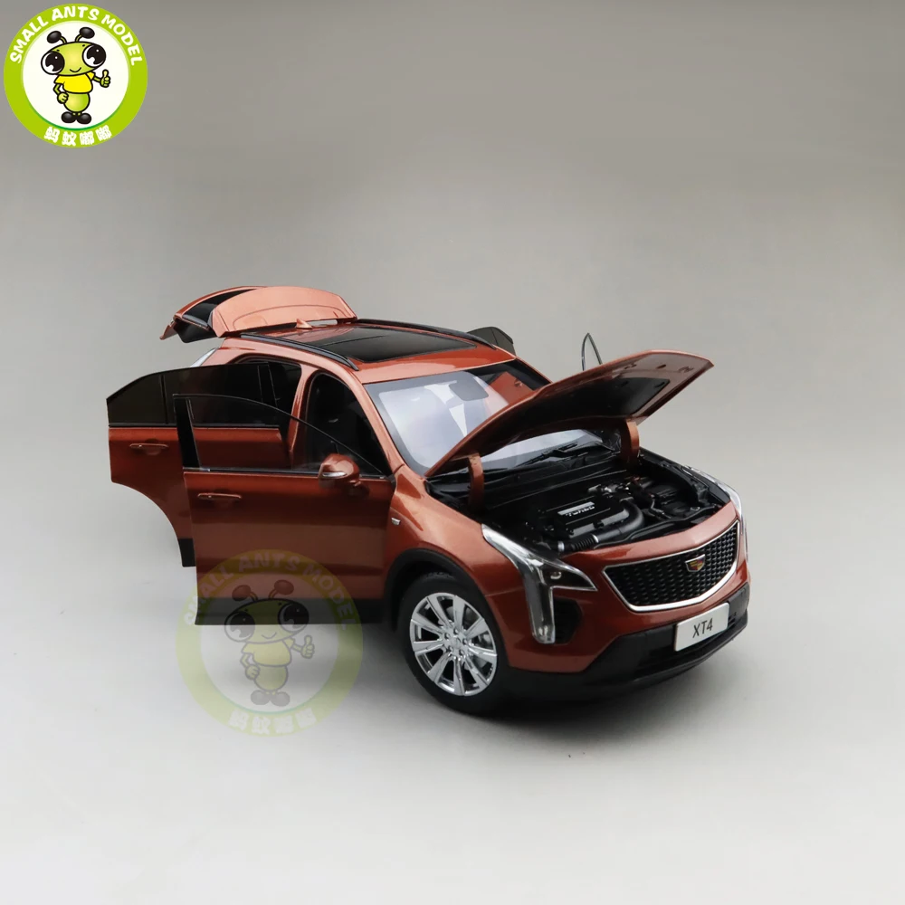 1/18 США GM Cadillac XT4 литой модельный автомобиль игрушка джип подарки для мальчиков и девочек