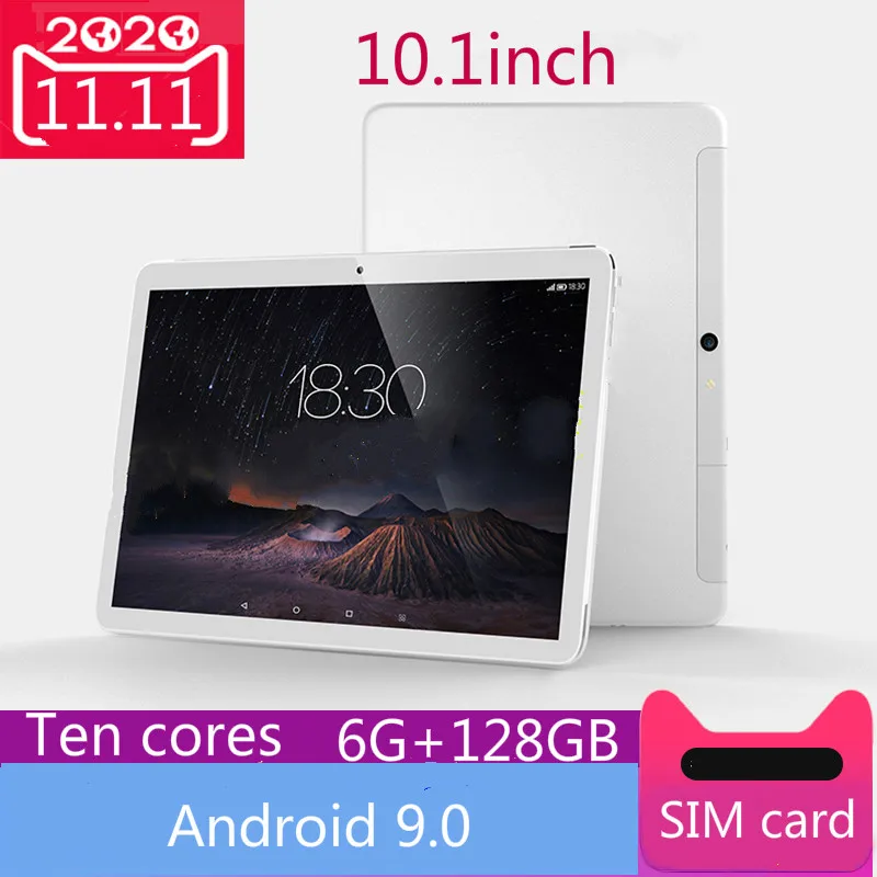 

[2022 New product] New eight-core 10.1-inch light and light portable student Android 9.0 games Internet portable office business