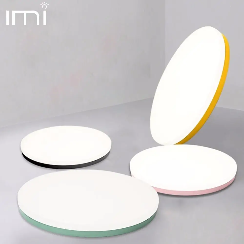 Светодиодный потолочный светильник Macaron современная лампа для спальни детской