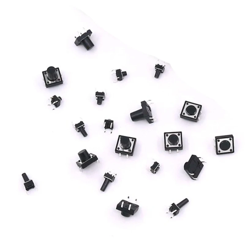 Momentary Push Button Switch 6 x 6mm 12 12mm Tactile Micro-Tactile Classification Kit-20 Value/4 | Компьютеры и офис