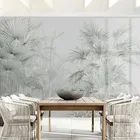 Пользовательские фото обои 3D Ретро банан Дерево лист роспись гостиная спальня столовая задний Декор стены Papel De Parede 3 D