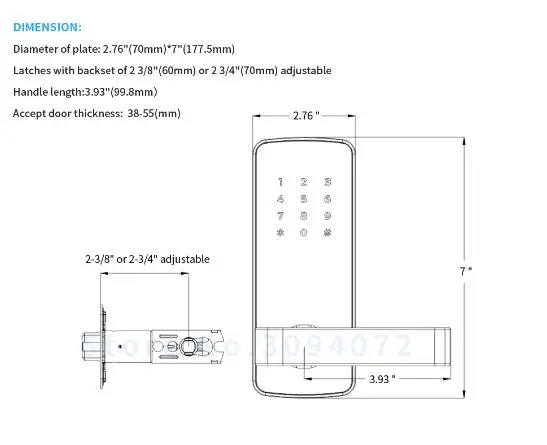Электронный дверной замок без ключа Умный Замок приложение карта RIFD Bluetooth цифровой дверной замок для дома и квартиры безопасности