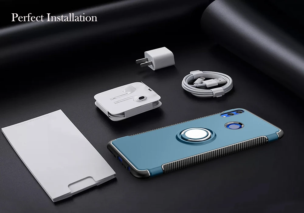 Чехол для huawei Honor 8X9 10 Lite V20 20 Pro 20i 8 8S 7X V9 Play Note 10 чехол s автомобильный Магнитный чехол-подставка для huawei Nova 4 3i 3 2S