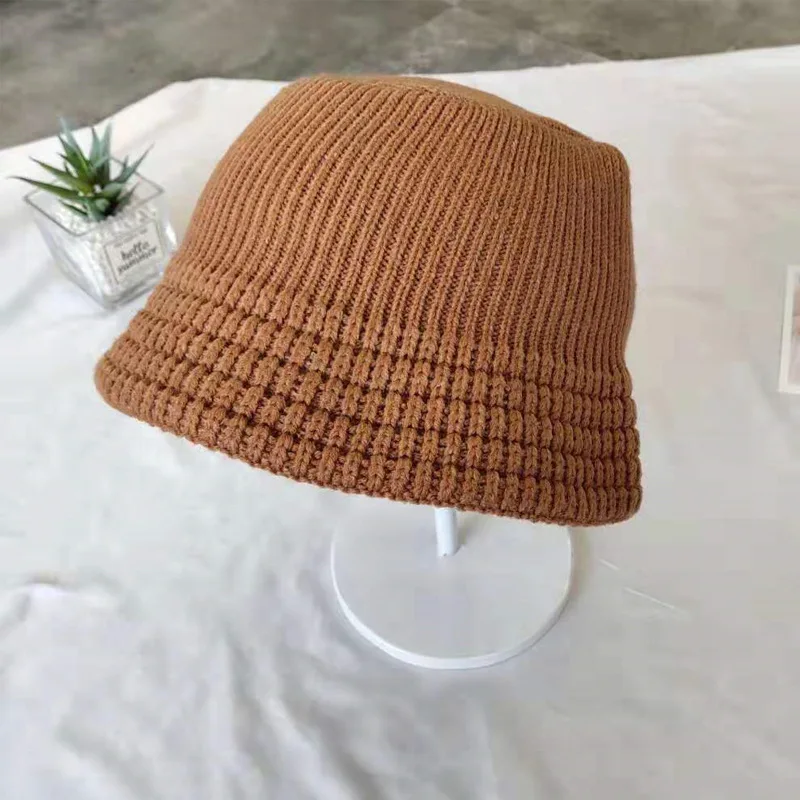 Cpop Модная вязаная Панама шапка зимняя теплая модная простая аксессуары для