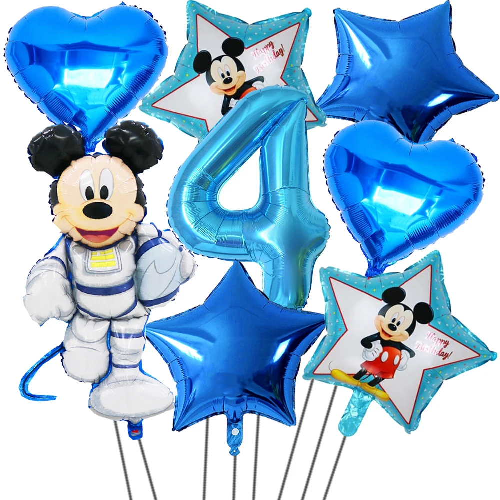 Набор воздушных шаров из фольги Минни 8 шт. |