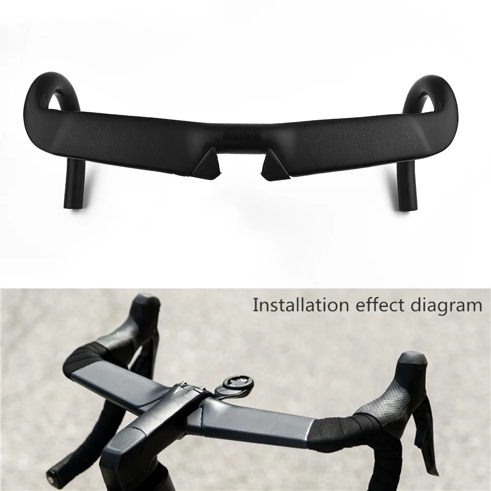 

UD Full Carbon Fiber Road Bike Bicycle Handlebar Pneumatic Road Bike Bent Bar Handlebar 31.8*400/420 / 440mm Durable