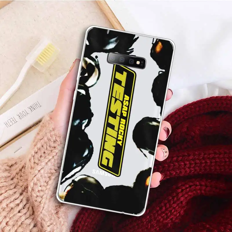 

Asap Rocky Phone Case Clear Transparent for samsung A 21s 50 71 S 8 9 20 note 10 20 plus ultra