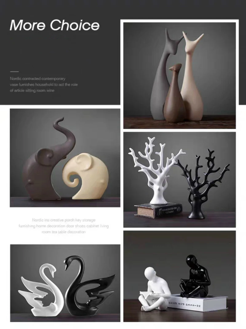 

Modern Home Decor Accessories Vintage Family Art Crafts Bedroom Ornament Living Room Decoration