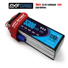 DXF 6S 22,2 V 5300mah 130C MAX 260C RC Lipo батарея для RC AKKU автомобиля лодки самолета квадрокоптера батареи