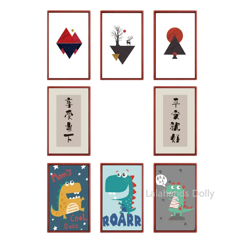 

Миниатюрная фоторамка 1:6 для кукольного домика, 4,9*7,9 см