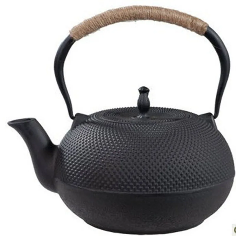 Чугунный чайник 1 2 л чугунный старинный из чугуна для кипячения воды горячий