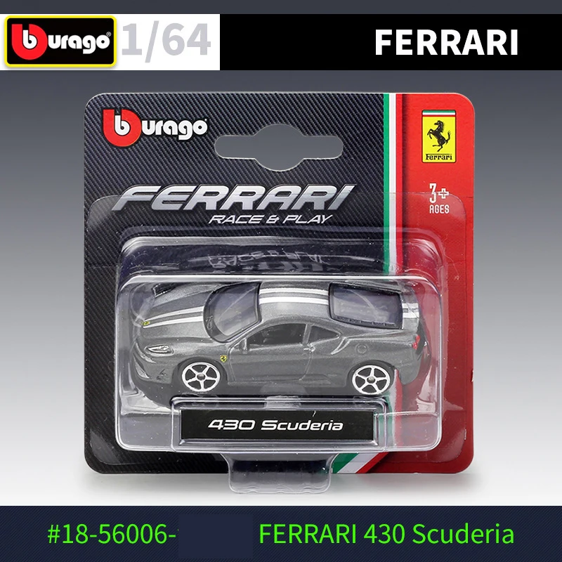 

Bburago Diecast 1:64 Scale Ferrari Classic Simulator Metal Sports Car Model Racing Car Alloy Toy Car For Kids Gift Collection