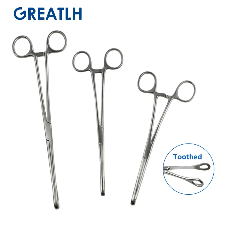 

High Quality Stainless Steel Sponge Pliers Stainless Steel Oval Forceps for Ophthalmic Tools