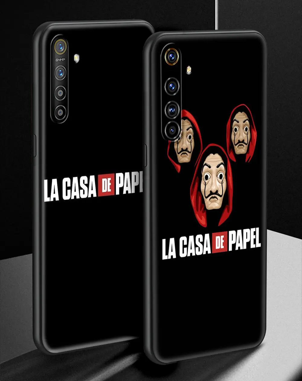 la casa de papel shockproof case for realme c3 8 pro bag fundas silicone soft black cover for realme 6 7 pro c21 shell coque tpu free global shipping