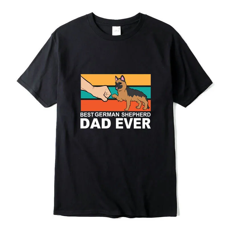 

XIN YI Men's T-shirt High Quality 100% cotton funny tshirts DAD EVER printingSummer casual cool loose o-neck t-shirt male tops