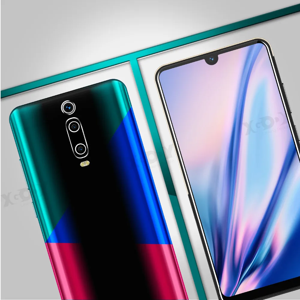 XGODY 3g мобильный телефон 9T 1GB 4GB 6,26 ''QHD экран MTK6580 четырехъядерный Android 9,0 капля полный экран 2800mAh смартфон