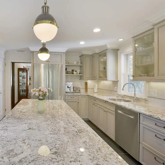 Высококачественный кухонный шкаф из цельного дерева с бесплатным 3D