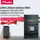 Умный литиевый аккумулятор bms 24s, 21s, 20s, 16s, 17s, 15s, 13s, 14s, 48v, 60v, 200a