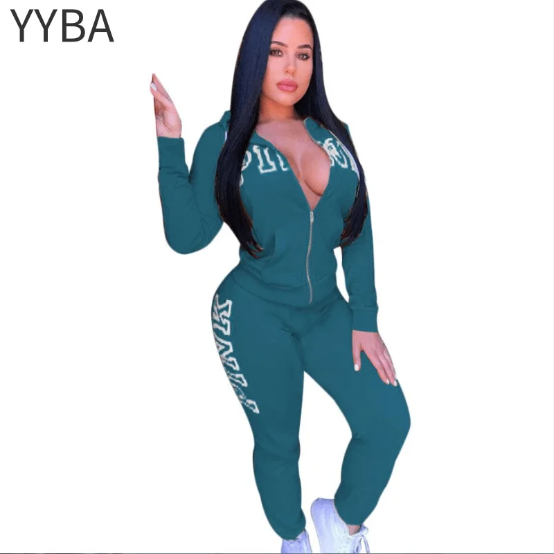 спортивный костюм жен озовый с буквенным принтом женская повседневная одежда