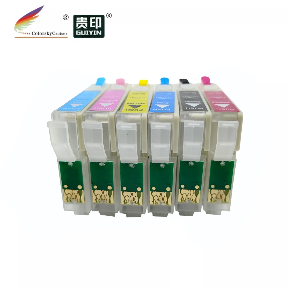 (RCE-981-996) Заправляемый картридж с чернилами для Epson T0981 T0992-T0996 99 98 Artisan 700 710 725 730 810 835