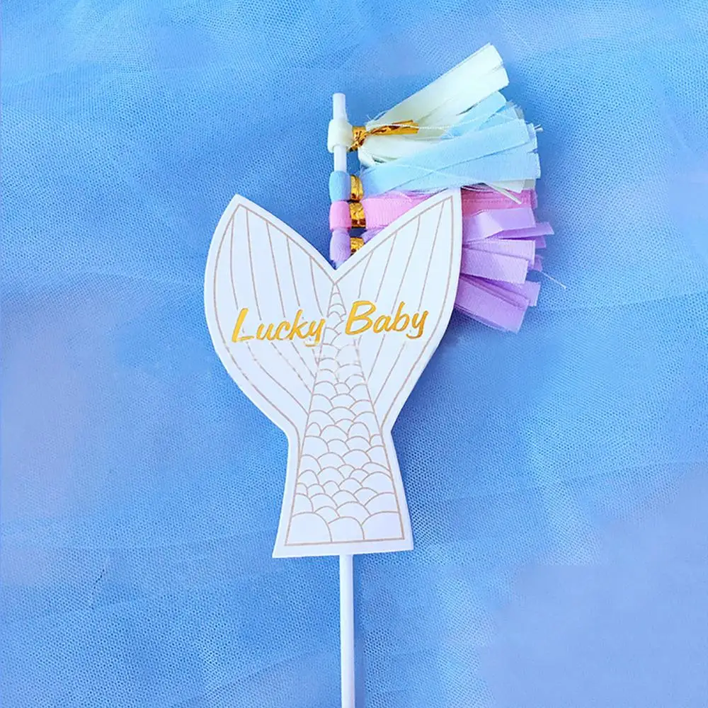 Радуга торт фигурки жениха и невесты Флажки для торта Baby Shower дети были счастливы