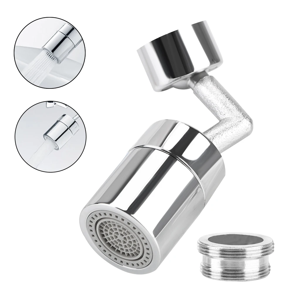 

720 Degree Rotating Kitchen Faucet Nozzle Universal Tap Filter Water Bubbler Faucet Aerator Splash Faucet Spray Head