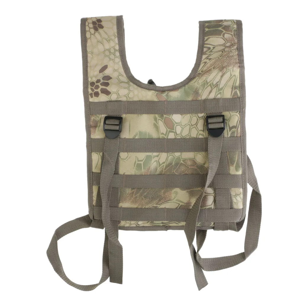 Модульный Оксфордский h-жгут Molle жилет подтяжки для боевого ремня CP 5 цветов тактический жилет для кемпинга