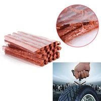 10pcslot repair rubber strips car tyre tubeless seal strip plug tire puncture repair recovery kit natural rubber 40