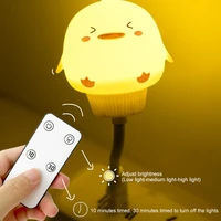 usb led night light plug in night lamp with remote control laptop mini lamp cute cartoon usb light for bedroom living room gift