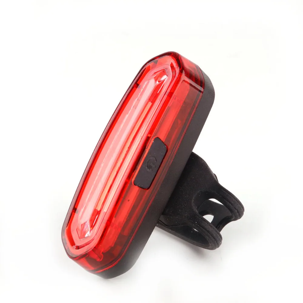 USB Перезаряжаемый велосипедный фонарь led задний красный белый седло горный