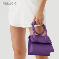 designer brand roll up handle box totes handbag women small flap bag purse purple black pink blue 2021 fall winter new