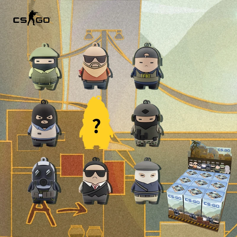 

CSGO CS GO Character blind box Anime figure kawaii cute doll toys boy gift birthday Car decoration Phoenix Connection