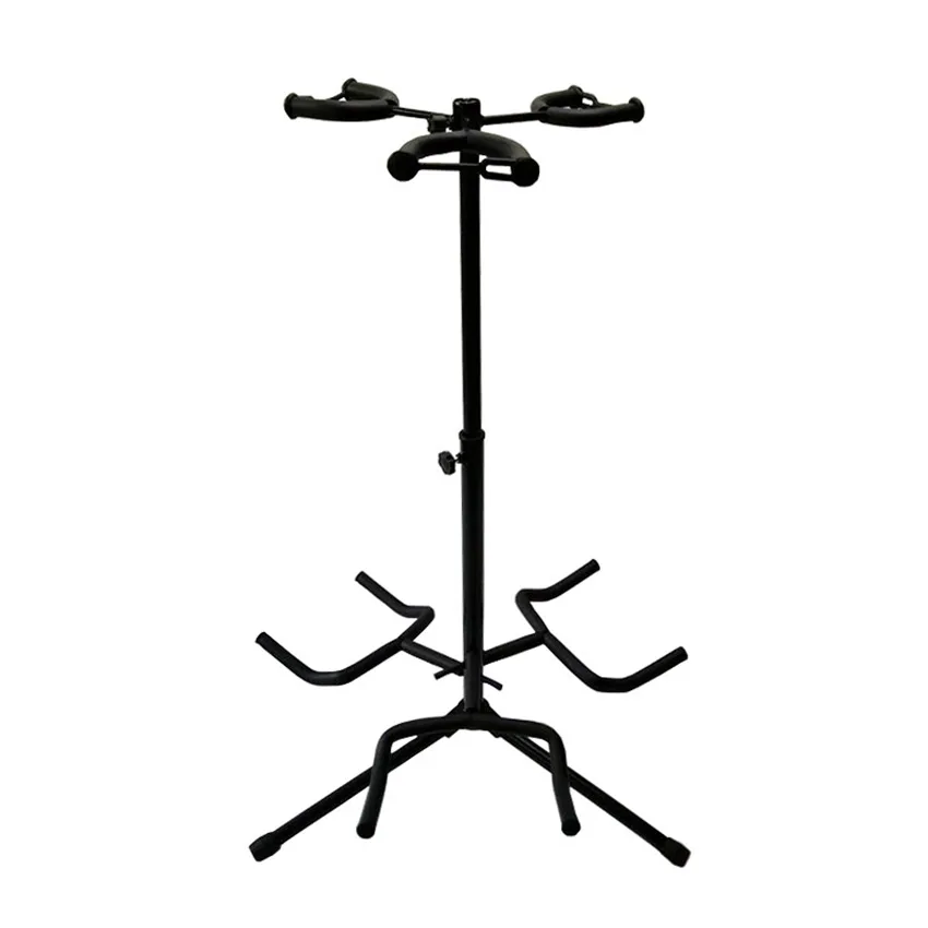 

L3 Lifting Guitar Stand Three-Headed Vertical Guitar Rack Portable Musical Instrument Holder Bracket With Protective Cotton