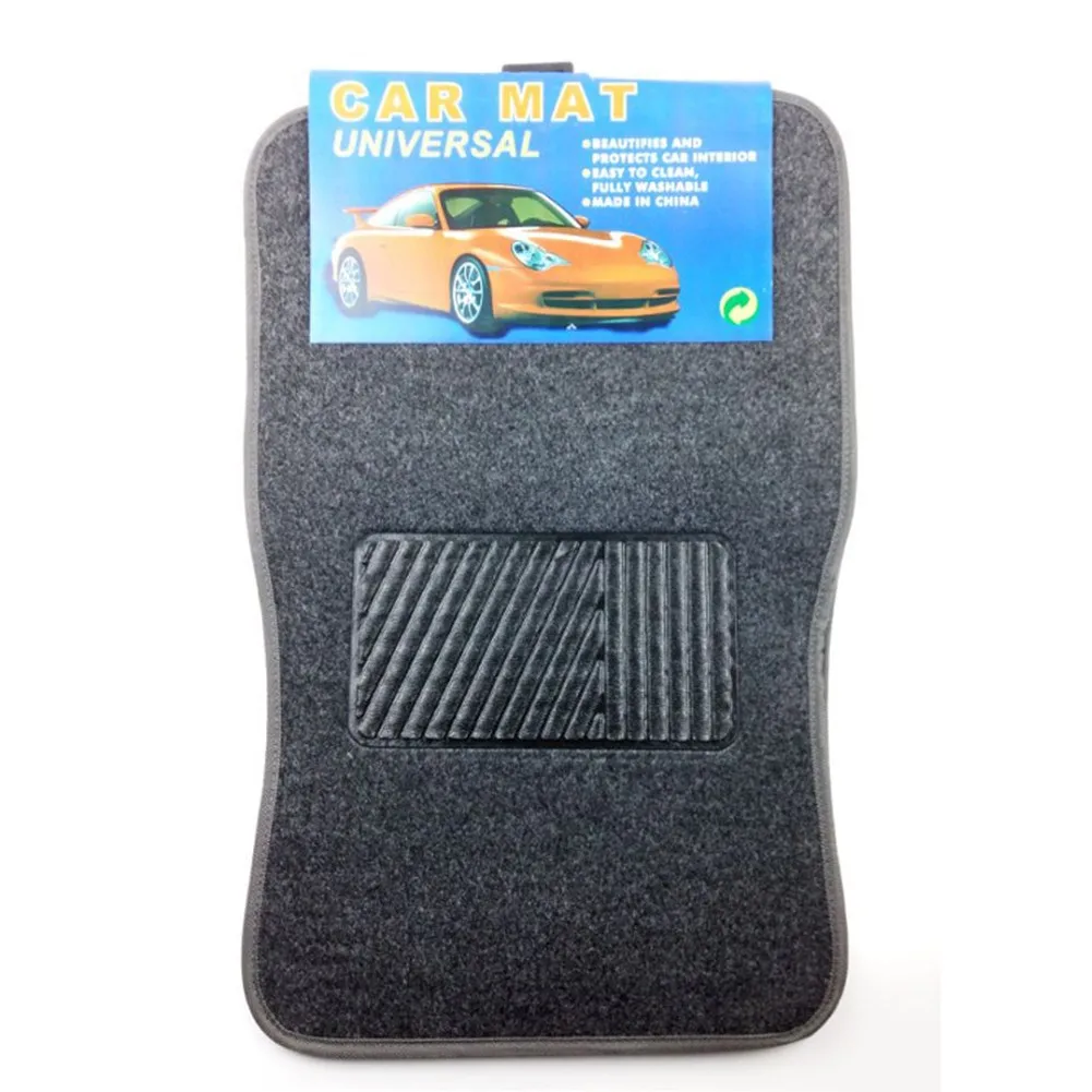 

Rear Mats SUVs Pads 26.77 * 17.32 Inches 4.2 Pounds 4pcs Washable Black