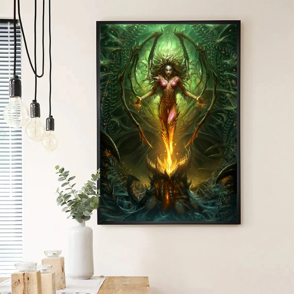 

Плакат Starcraft 2 «Королева лезвий»