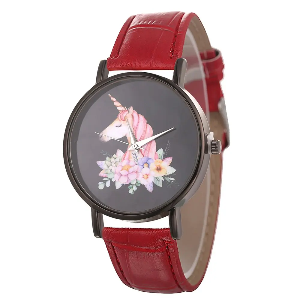 Женские часы с кожаным ремешком кварцевые наручные аналоговые для путешествий