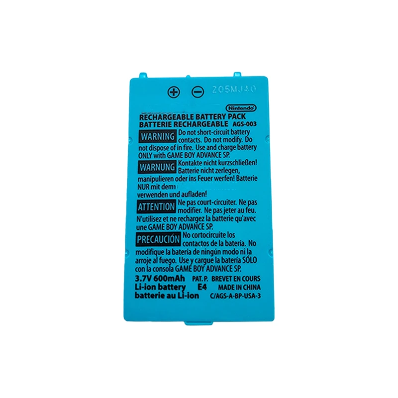 

AGS-003 3.7V 600mAh Video Game Battery Li-Ion Rechargeable Battery