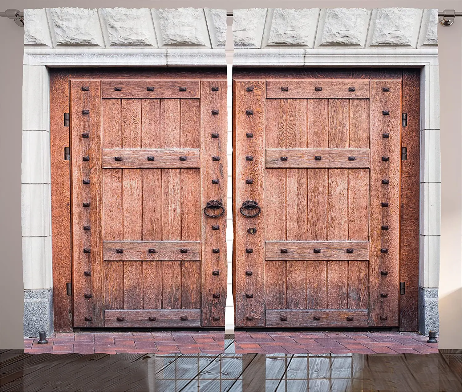 

Занавески в деревенском стиле, античные французские деревянные двери, старые средневековые исторические Входные, для среднего возраста, дл...