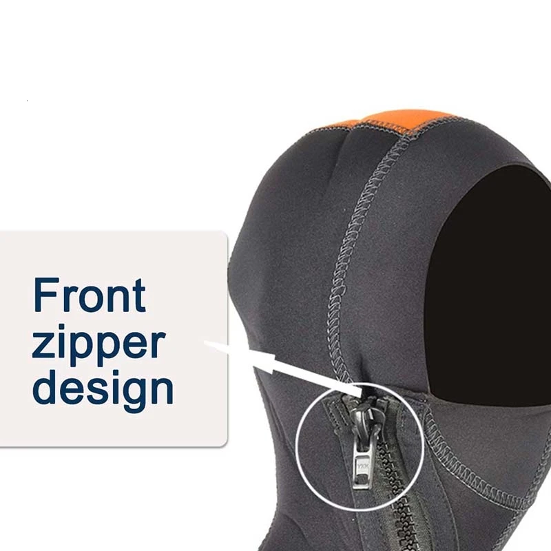 Профессиональный 5 мм неопреновый Мужской гидрокостюм с молнией спереди для